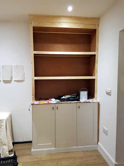 Bookshelf-Before